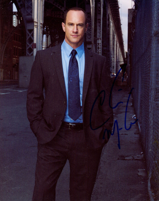 Christopher Meloni Signed 8x10 Photo