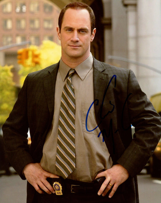 Christopher Meloni Signed 8x10 Photo