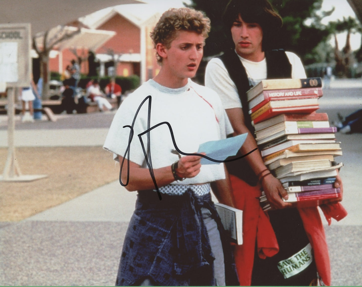 Alex Winter Signed 8x10 Photo - Video Proof