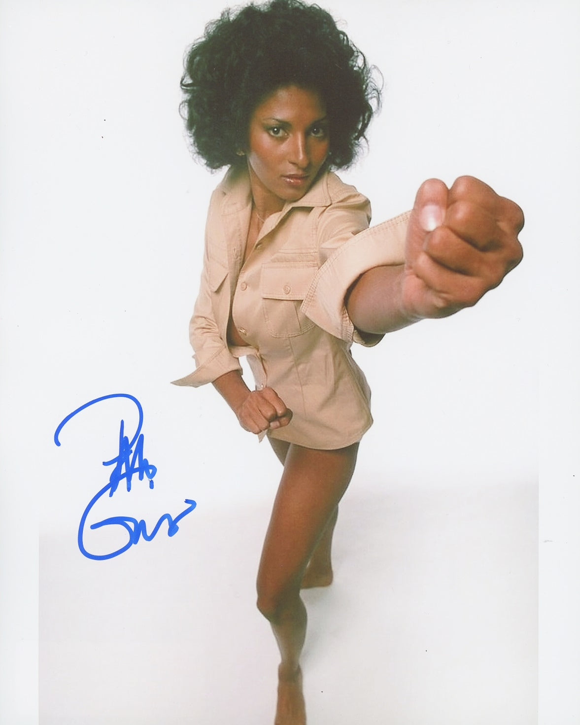 Pam Grier Signed 8x10 Photo