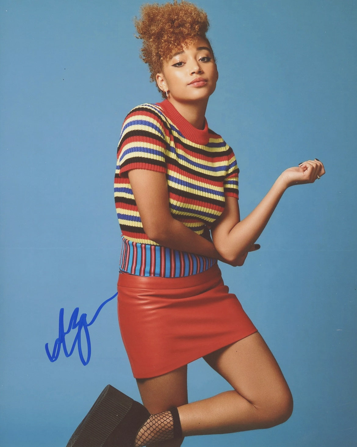 Amandla Stenberg Signed 8x10 Photo - Video Proof