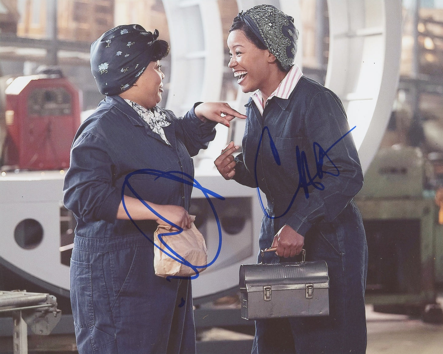 Chante Adams & Gbemisola Ikumelo Signed 8x10 Photo