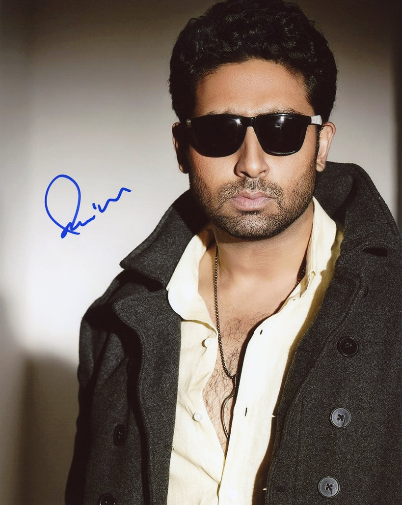 Abhishek Bachchan Signed 8x10 Photo - Video Proof