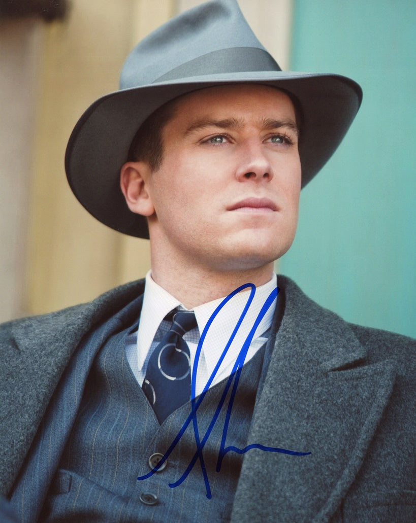Armie Hammer Signed 8x10 Photo