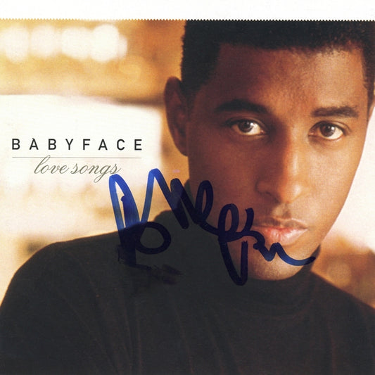 Babyface Signed CD Booklet