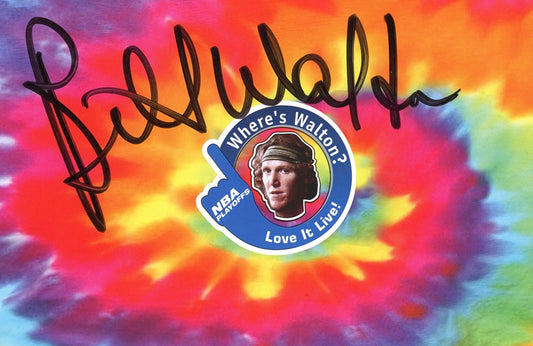Bill Walton Signed 5.5x8.5 Photo