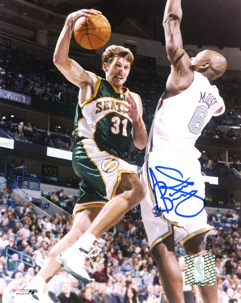 Brent Barry Signed 8x10 Photo
