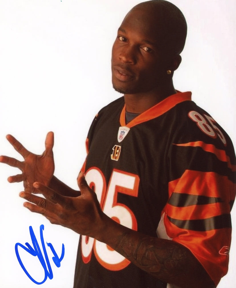 Chad 'Ochocinco' Johnson Signed 8x10 Photo – TopPix Autographs