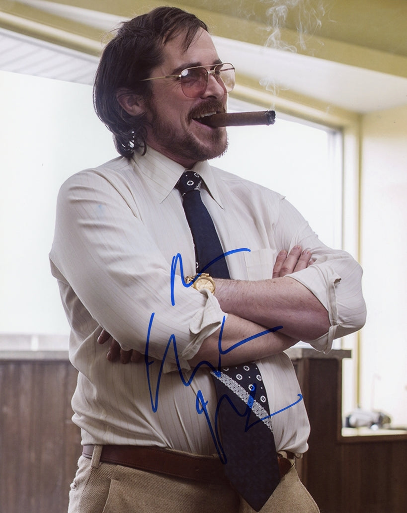 Christian Bale Signed 8x10 Photo