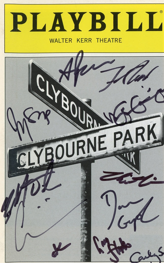 Clybourne Park Signed Playbill