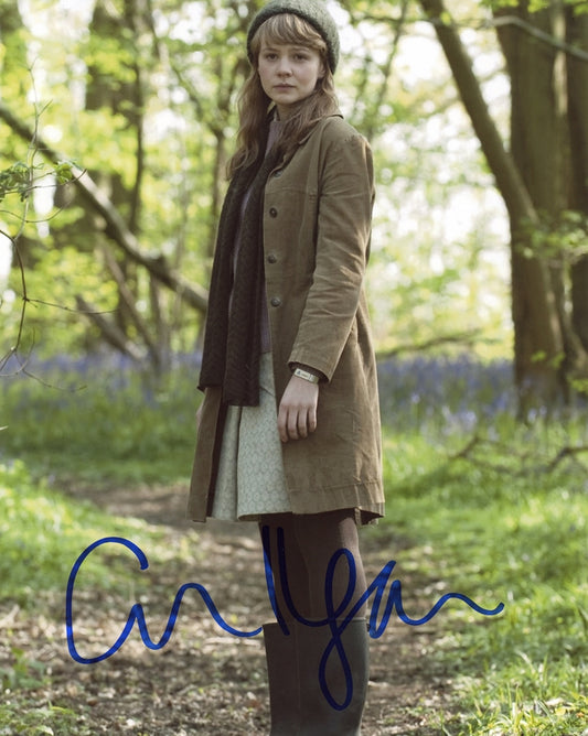 Carey Mulligan Signed 8x10 Photo