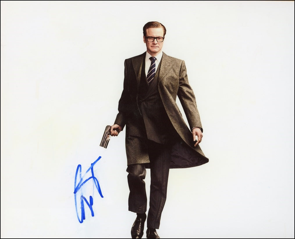 Colin Firth Signed 8x10 Photo
