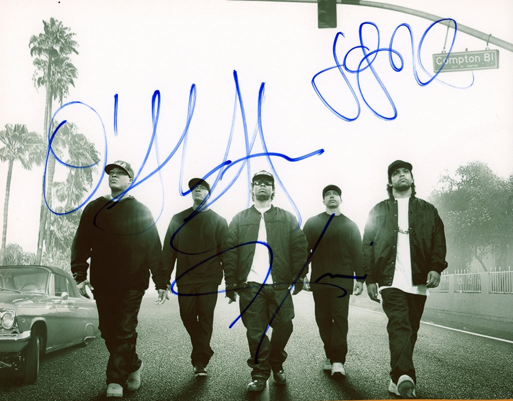 Straight Outta Compton Signed 8x10 Photo