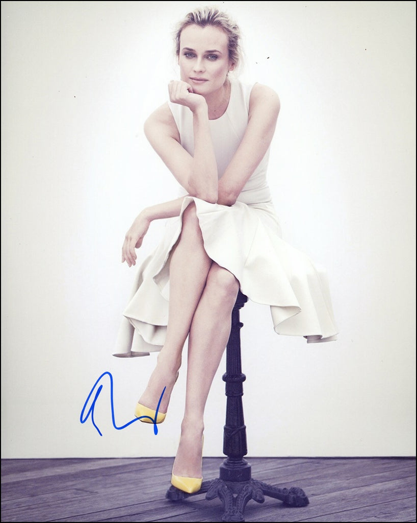 Diane Kruger in-person autographed photo Great color ph