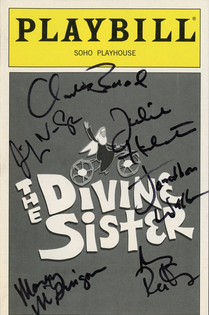 The Divine Sister Signed Playbill
