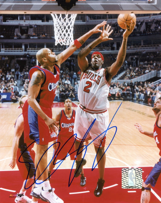 Eddy Curry Signed 8x10 Photo