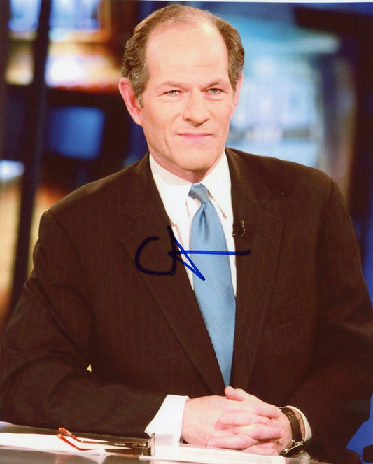 Eliot Spitzer Signed 8x10 Photo
