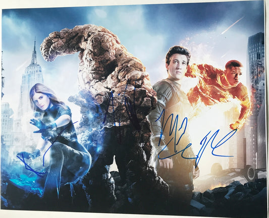 Fantastic Four Signed 11x14 Photo - Video Proof