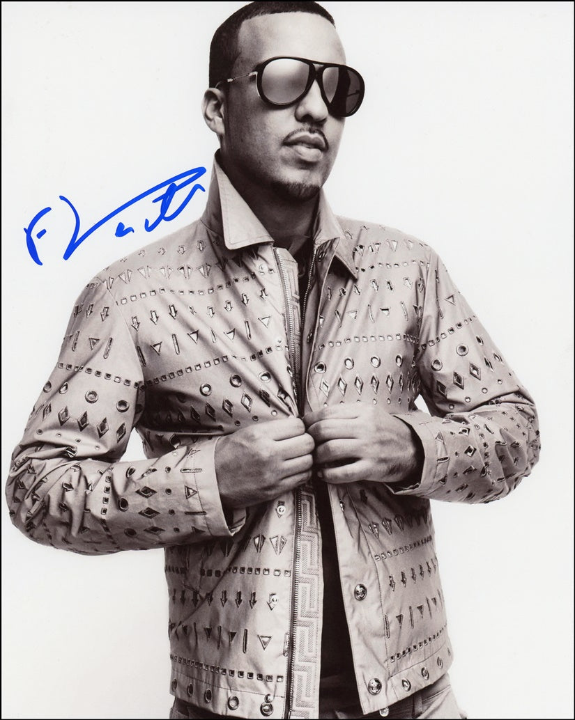 French Montana Signed 8x10 Photo – Toppix Autographs