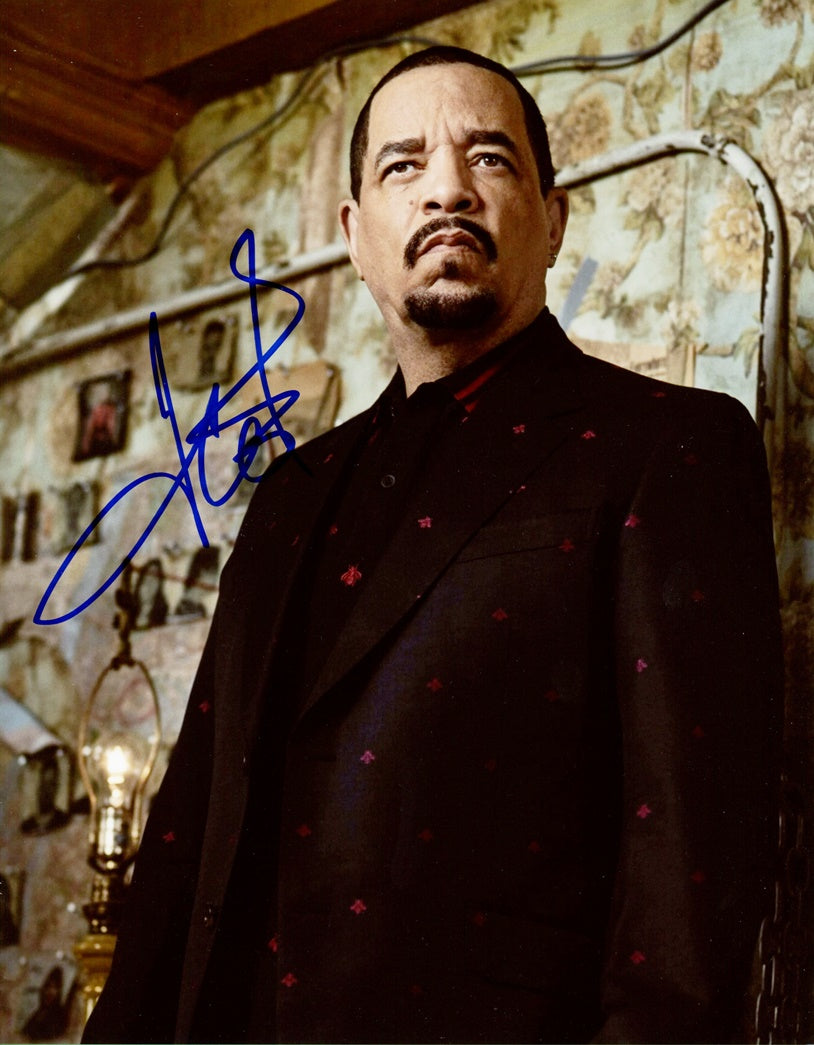 Ice T Signed 8x10 Photo