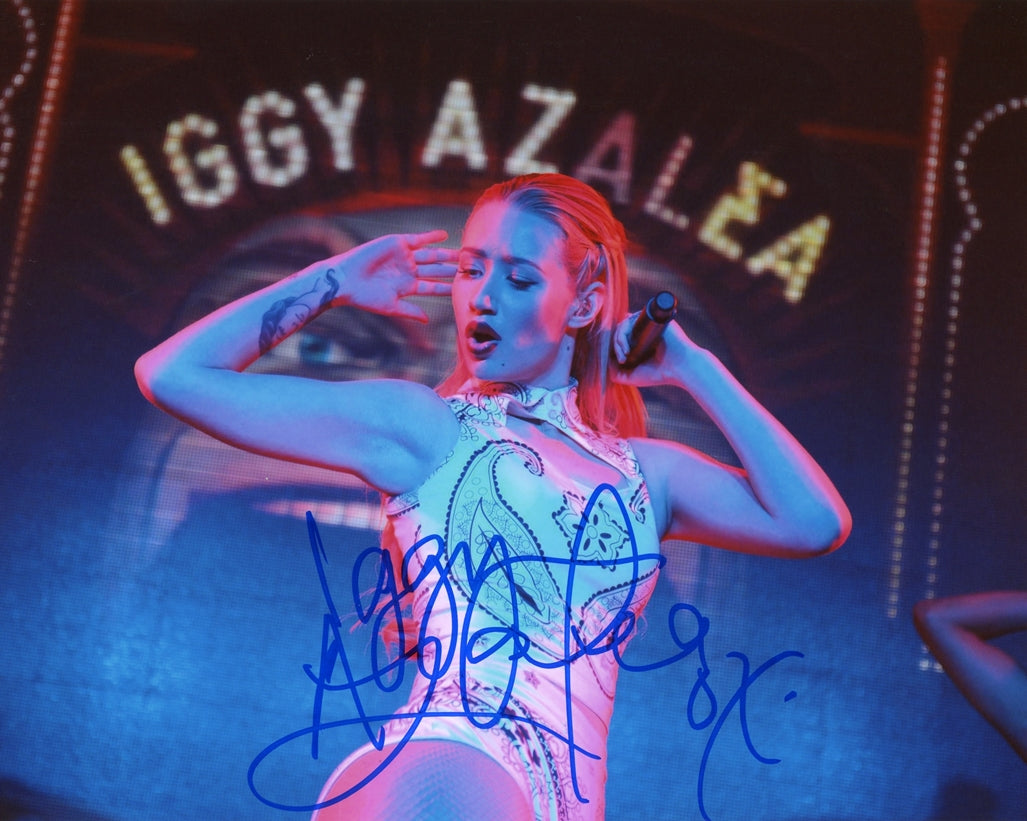 Iggy Azalea Signed 8x10 Photo