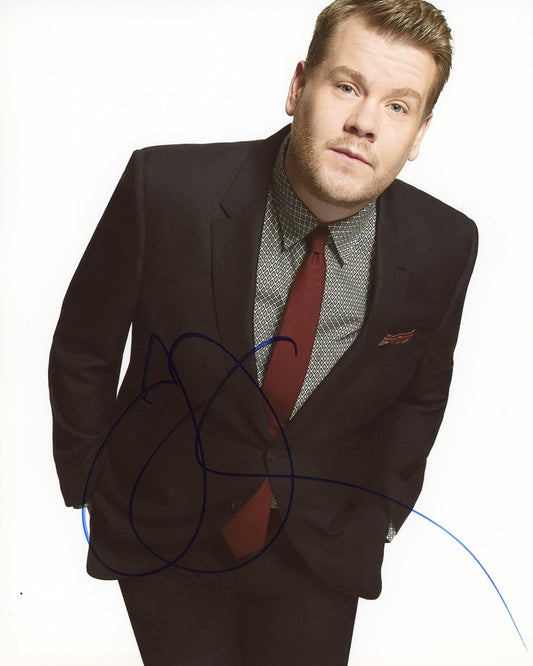 James Corden Signed 8x10 Photo