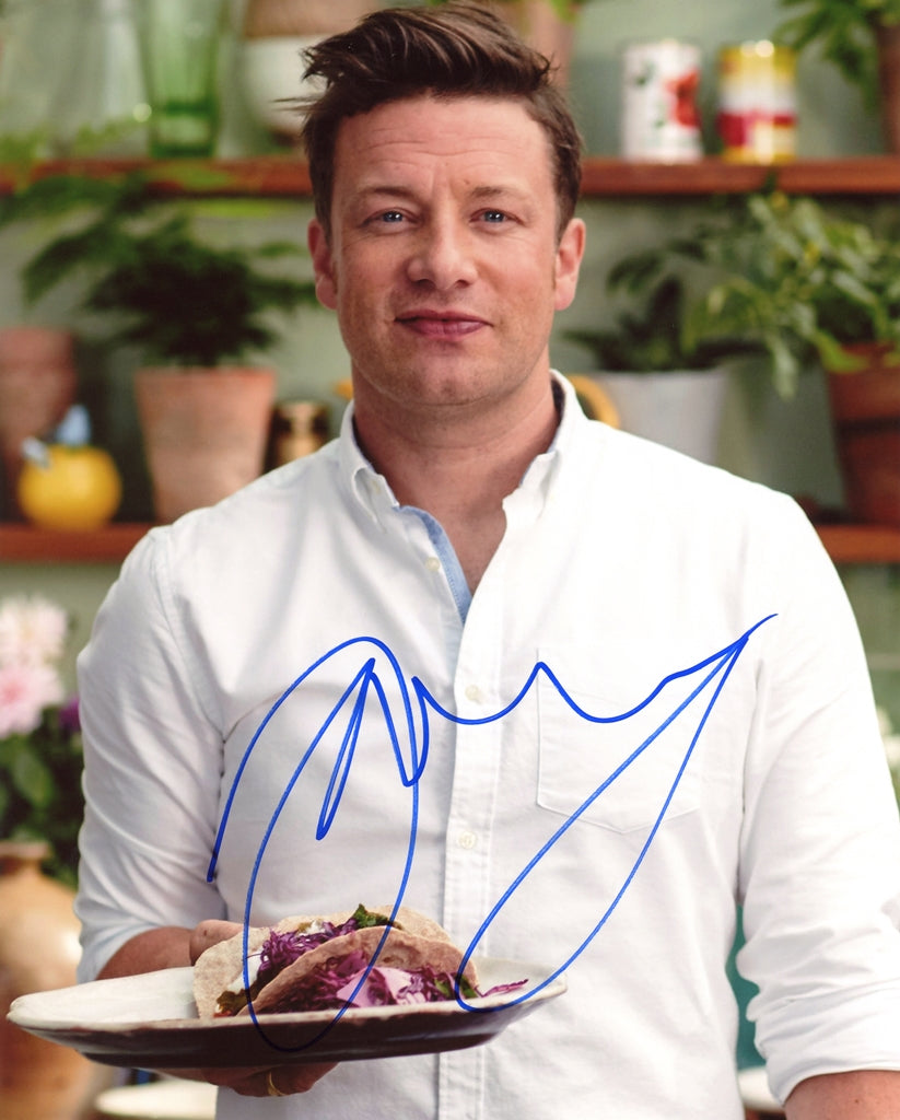Jamie Oliver Signed 8x10 Photo - Video Proof