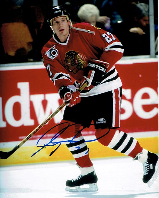 Jeremy Roenick Signed 8x10 Photo - Video Proof