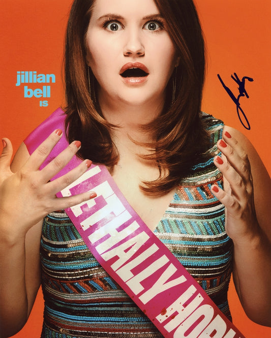 Jillian Bell Signed 8x10 Photo - Video Proof