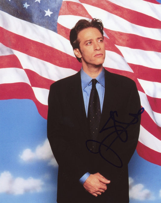 Jon Stewart Signed 8x10 Photo - Video Proof