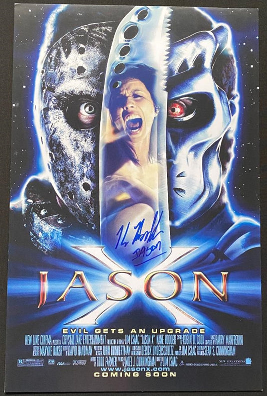 Kane Hodder Signed 11x17 Photo