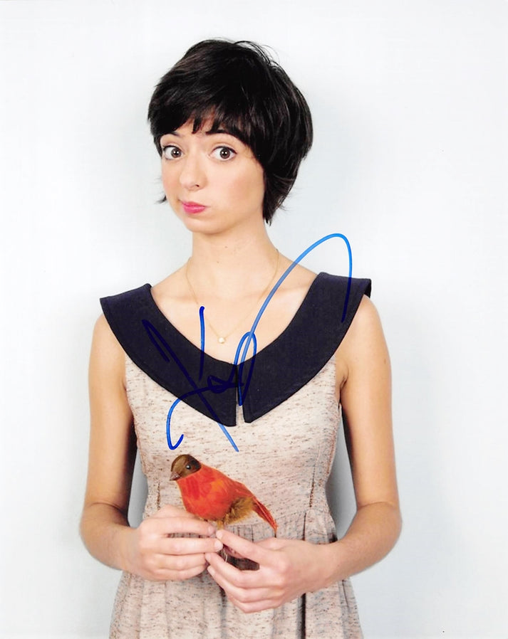 Kate Micucci Signed 8x10 Photo Toppix Autographs 