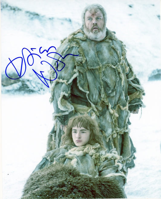 Kristian Nairn Signed 8x10 Photo - Video Proof