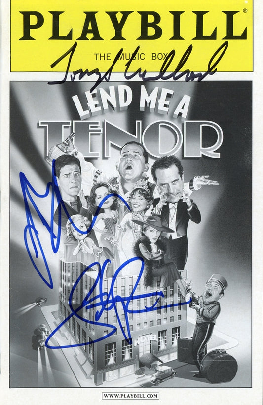 Lend Me a Tenor Signed Playbill