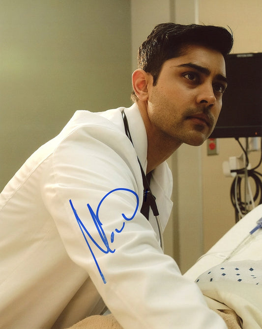 Manish Dayal Signed 8x10 Photo