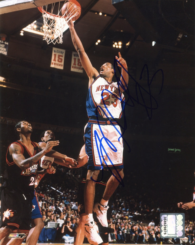 Marcus Camby Signed 8x10 Photo