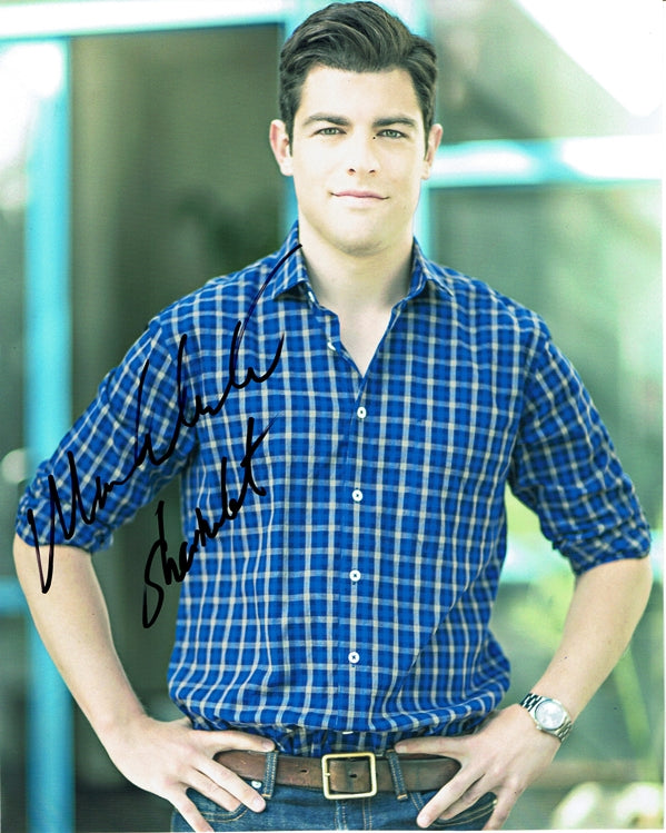 Max Greenfield Signed 8x10 Photo