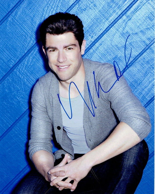 Max Greenfield Signed 8x10 Photo - Video Proof