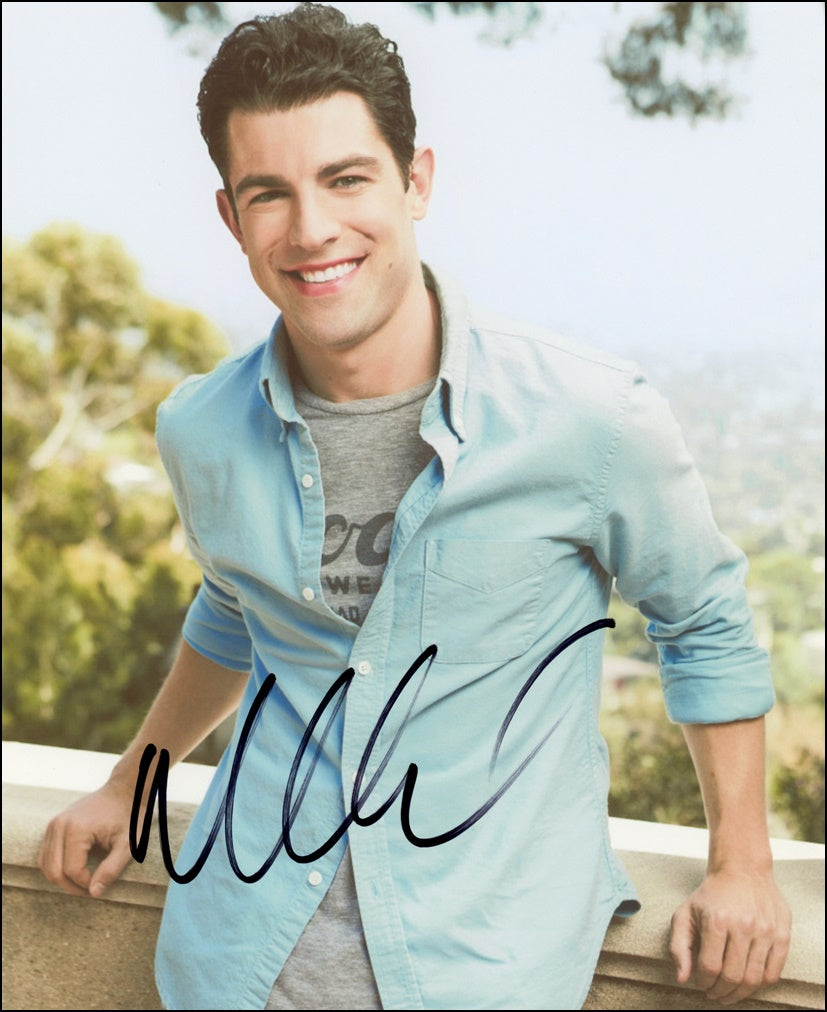Max Greenfield Signed 8x10 Photo - Video Proof