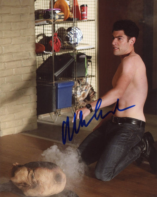 Max Greenfield Signed 8x10 Photo