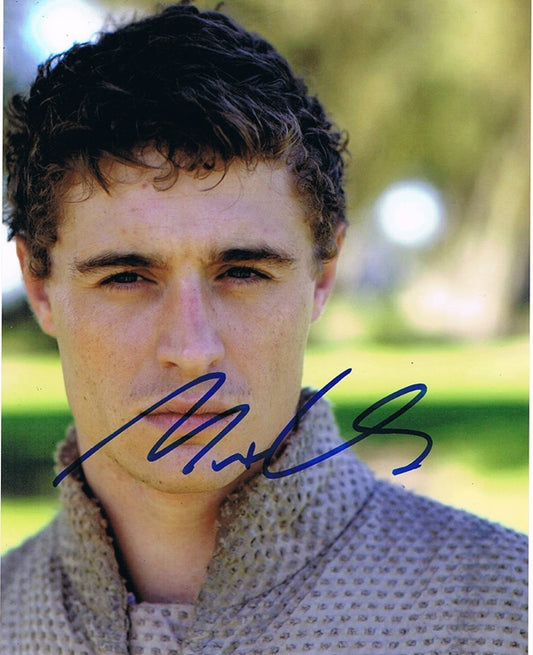 Max Irons Signed 8x10 Photo