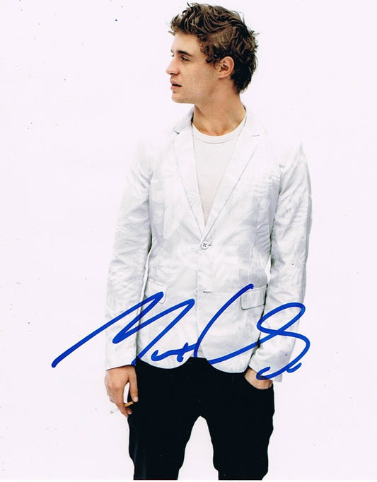 Max Irons Signed 8x10 Photo