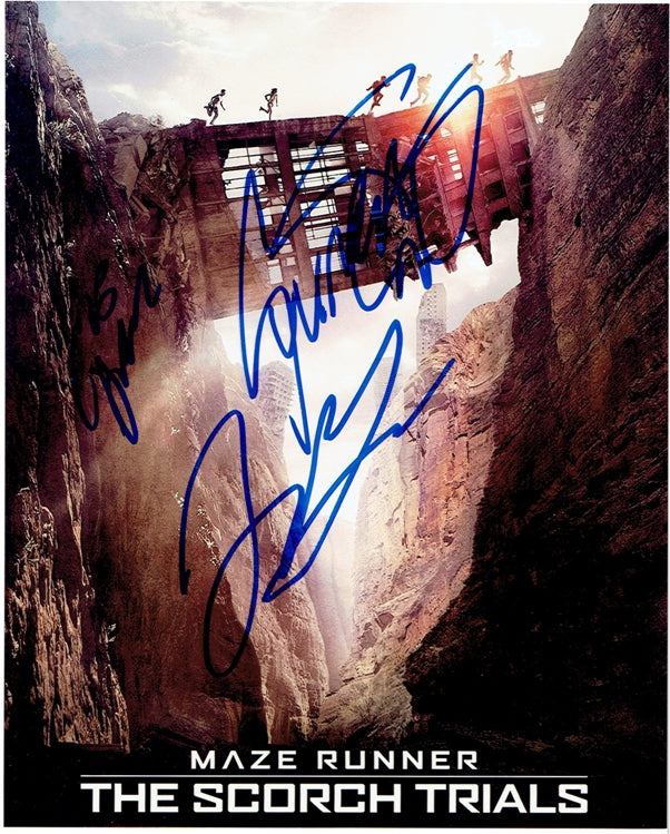 Maze Runner: The Scorch Trials Signed 8x10 Photo - Video Proof