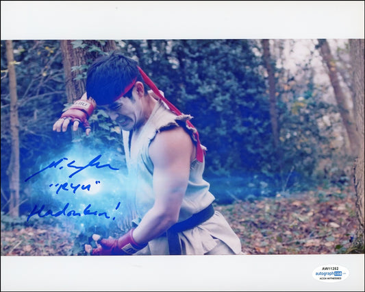 Mike Moh Signed 8x10 Photo - Proof