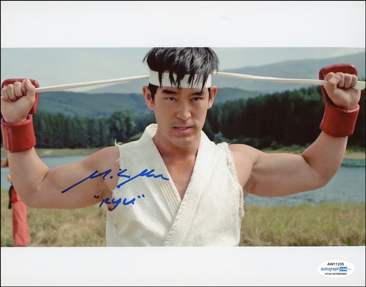 Mike Moh Signed 8x10 Photo - Proof