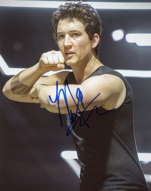 Miles Teller Signed 8x10 Photo - Video Proof
