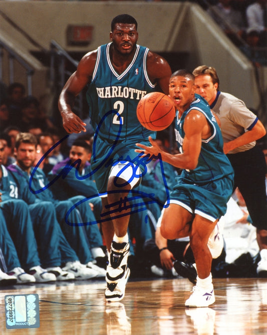 Muggsy Bogues Signed 8x10 Photo