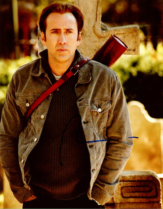 Nicolas Cage Signed 8x10 Photo