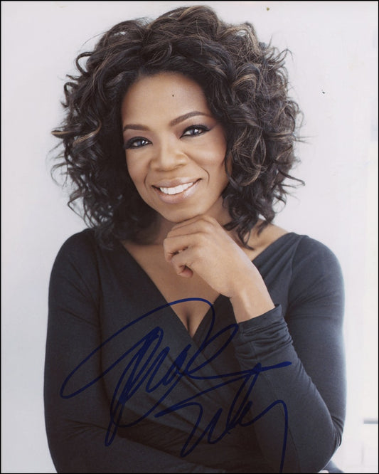 Oprah Winfrey Signed 8x10 Photo - Video Proof