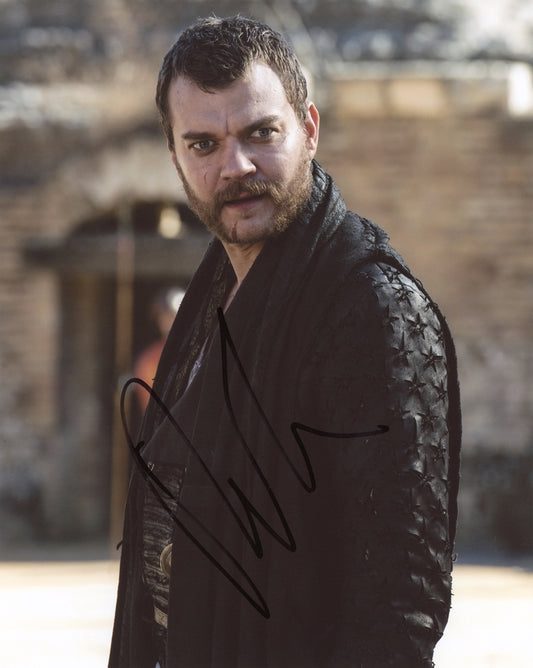 Pilou Asbaek Signed 8x10 Photo - Video Proof